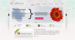 Desktop Screenshot of aditiwebtech.com